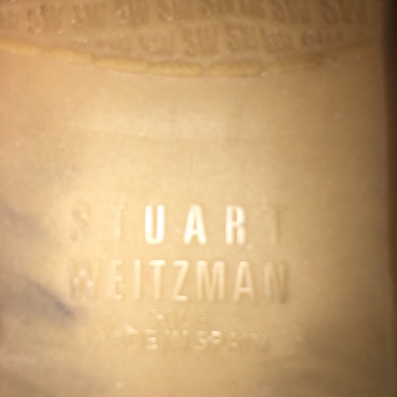 Stuart Weitzman Gold Glitter Flats - Picture 6 of 6